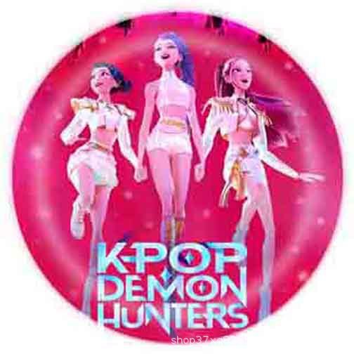 动画Kpop demon hunters猎魔女团马口铁胸章吧唧徽章胸针谷子58mm|undefined