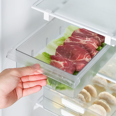 批發冰箱懸掛收納盒冷凍食品儲物盒分格整理盒抽屜式蔬菜水果保鮮