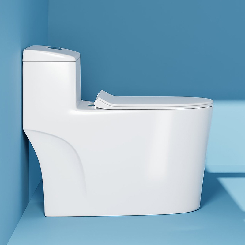 Fabricante de inodoro mayorista de artículos sanitarios de Guangdong sanitarios unidos superpirrón tipo sifón de ahorro de agua inodoro de asiento de descarga