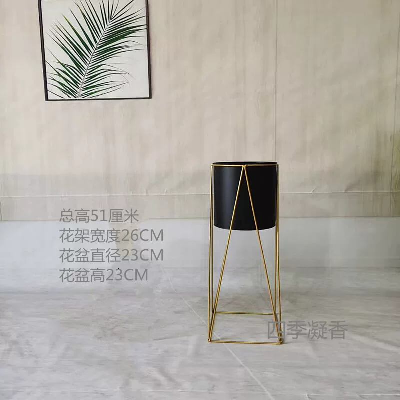 Creative decorations for office, flowerpot, Nordic style, home decor, simple and elegant design