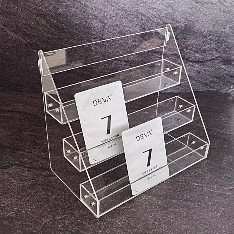 Acrylic Simple Multi-Layer Display Stand for Perfume, Makeup, Blind Box Cosmetics, Nail Polish, Tiered Storage Rack