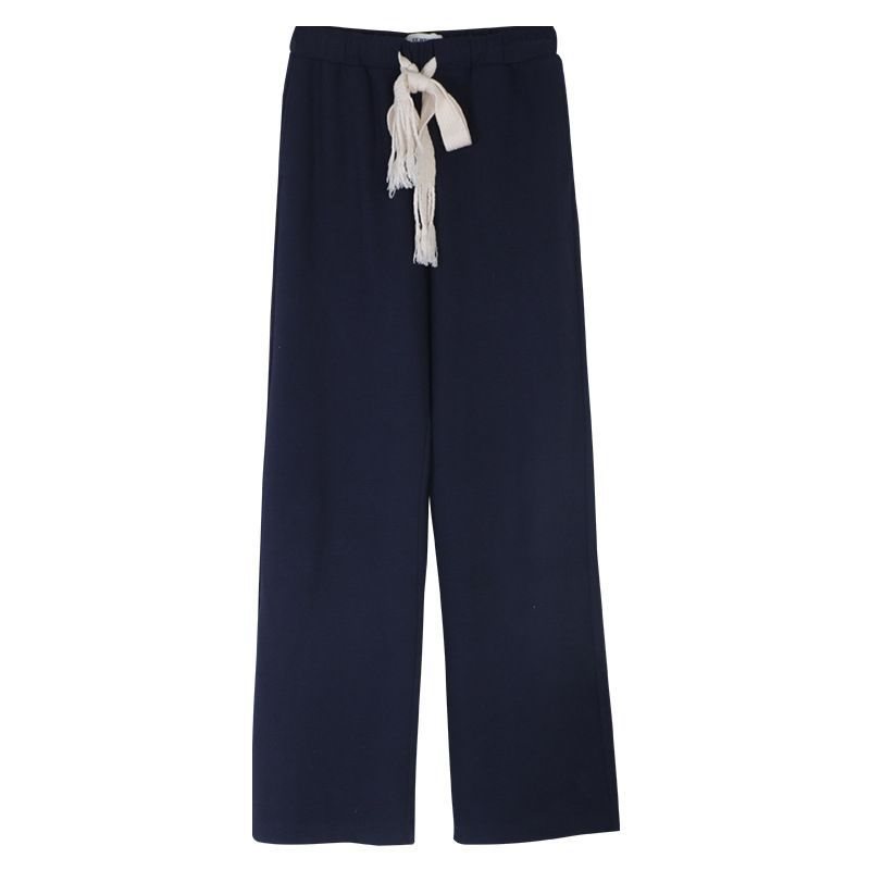 (2개) 지울 수없는 게으른 걷는 바지 손으로 짠 DRAWSTRING 실용적인 헥사 그램 새로운 패션 외국 스타일 디자인 느낌 작은 세대 머리카락
