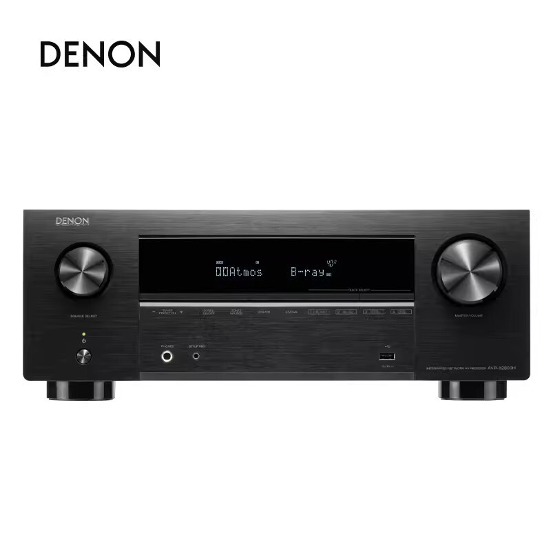 Denon/Tianlong Power Amplifier AVR-X2800H 7.2 Channel AV Power Amplifier Audio Home Bluetooth 8K Receiver Denon/Tianlong Power Amplifier AVR-X2800H 7.2 Channel AV Power Amplifier Audio Home Bluetooth 8K Receiver