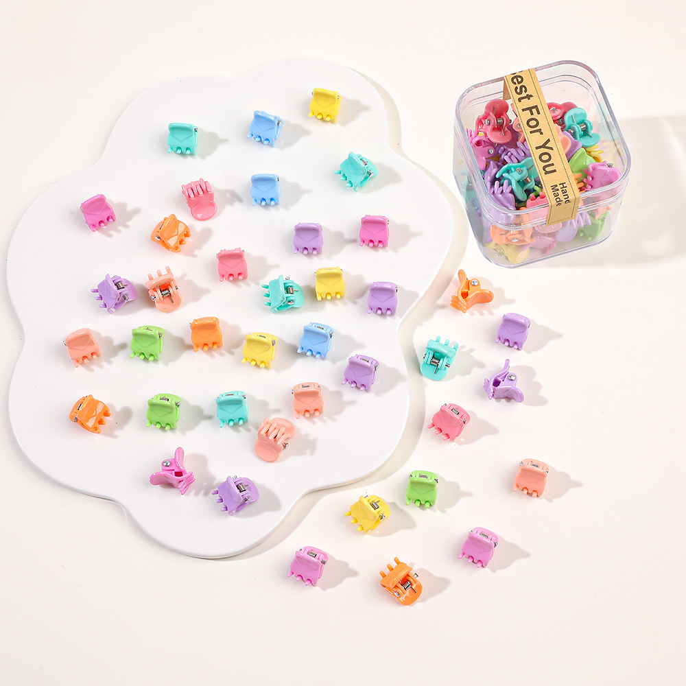 Set mini mollette per capelli colorate per trecce e frangetta_voghion.com