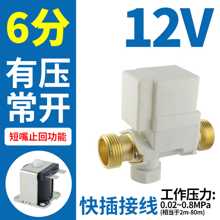 6分太陽熱温水器給水弁12vは、濾過排水24を分解して制御弁電磁弁を戻すことができる|undefined