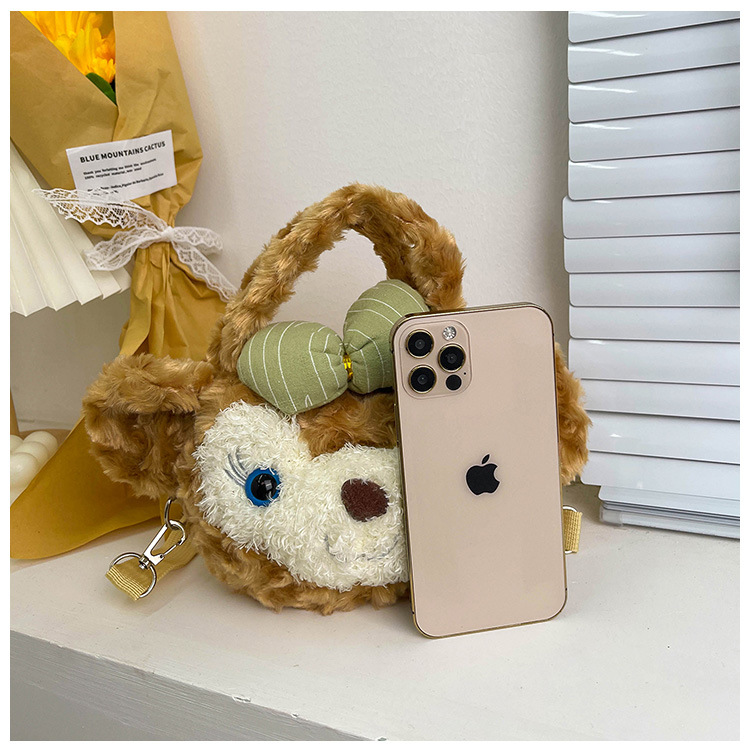 Children's fruit coin purse, plush toy, cute watermelon chain crossbody bag, hand-held pillow, girl cartoon single-shoulder bag undefined