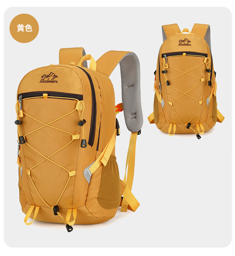 Mochila de Senderismo y Camping de Nylon Transpirable e Impermeable para Deportes al Aire Libre