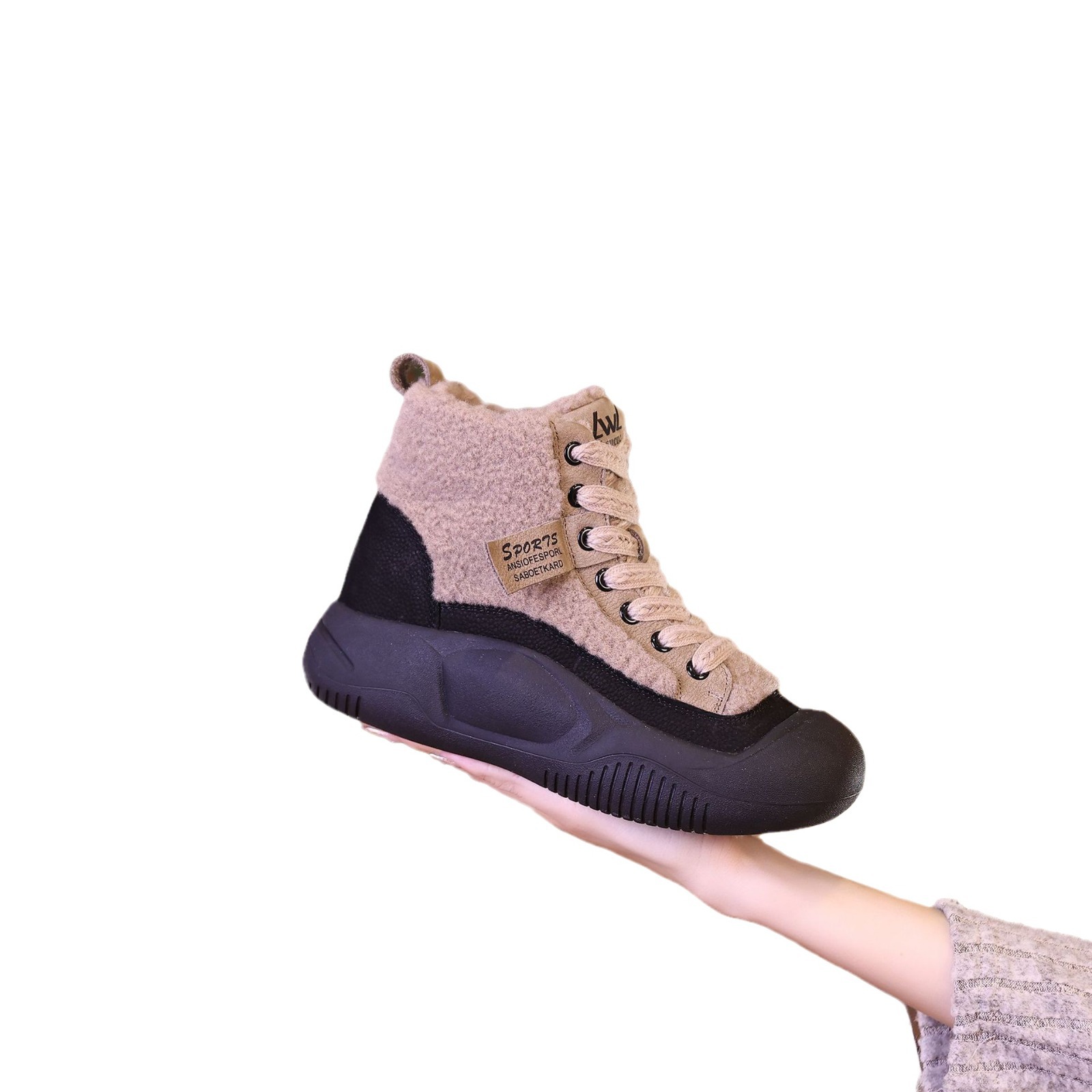 Estación Europea retro Martin botas para mujeres 2023 otoño nueva celebridad en línea feo lindo cabeza grande moda mid-top transpirable zapatos Casuales