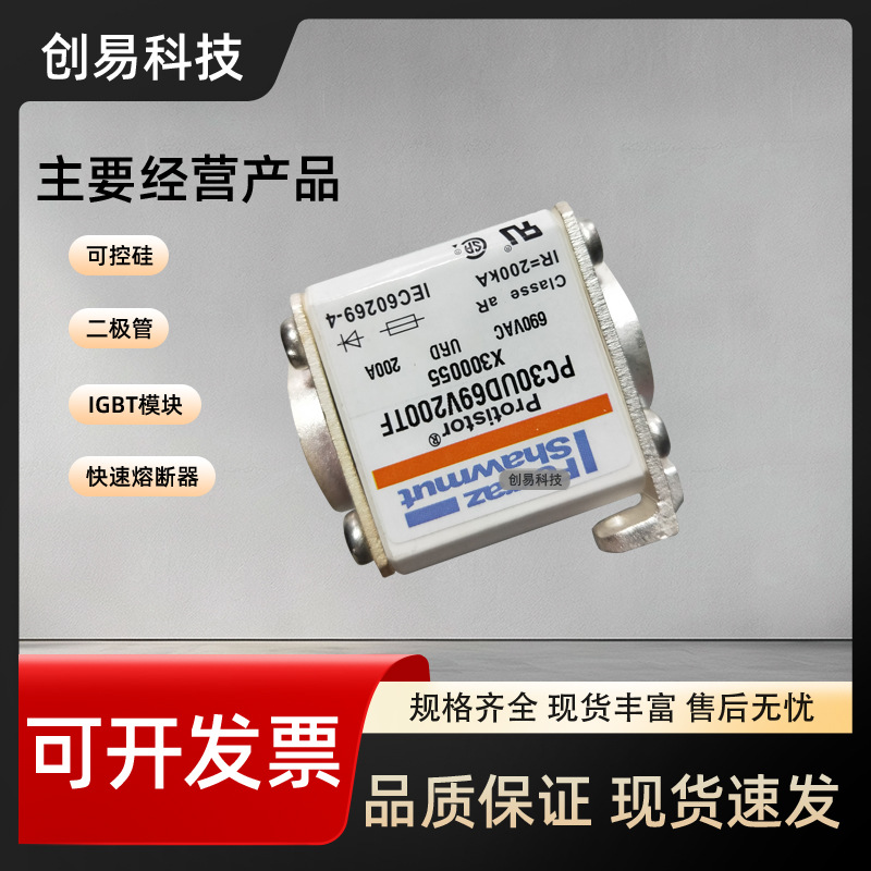 PC30UD69V63A E300108 全新法国法雷罗兰熔断器