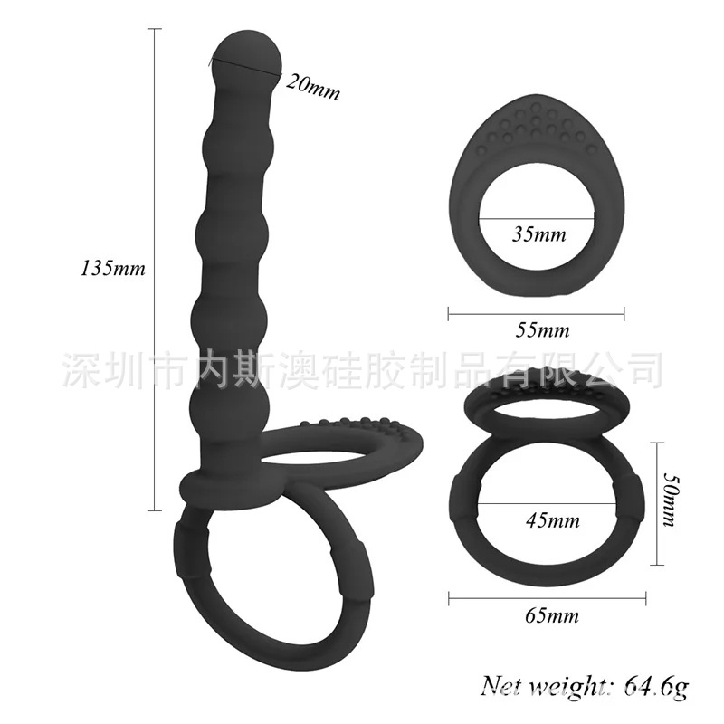 Design silicone universal safe toy with accessories for adults for…