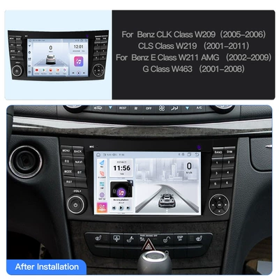 DVD Navigation: W219 W209 Clk Cls