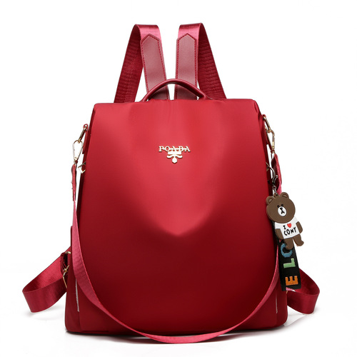 New Waterproof Oxford Cloth Dual Shoulder Leisure Fashion Dual Strap Casual Unisex Travel Student Backpack