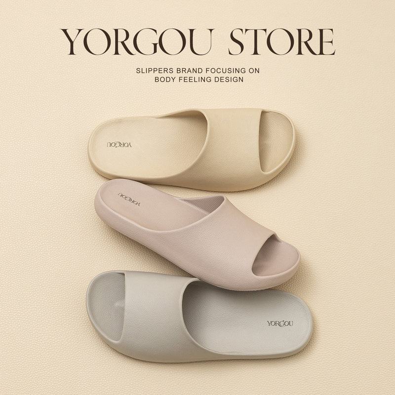 2026 New Model Yuan Gang Couple's Summer Slippers for Women, Non-Slip, Odor-Resistant, Eva Soft-Soled Slippers for Bathroom Use 2026 New Model Yuan Gang Couple's Summer Slippers for Women, Non-Slip, Odor-Resistant, Eva Soft-Soled Slippers for Bathroom Use