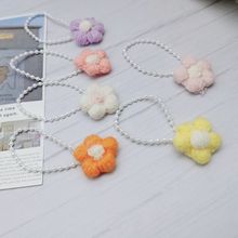 韩国ins可爱手工编织毛线包包小装饰毛绒玩具个性装饰配件