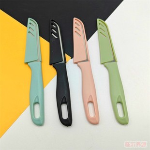 Nordic Color Outdoor Portable Stainless Steel Thickened Fruit Knife Wholesale Peeler Knife Kitchen Knife