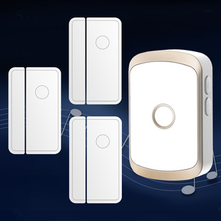 Supermarket refrigerator freezer door sensor reminder shop doorbell window door magnetic anti-theft sensor household tips
