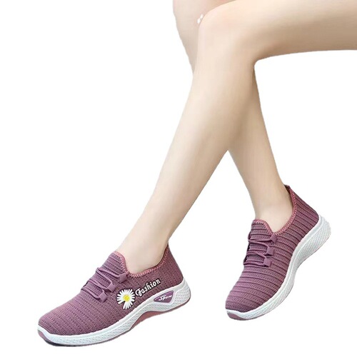 Women's Lightweight Running Shoes, Comfortable Soft Sole Athletic Shoes, Breathable Mesh Sneakers for Women, Casual Single Shoes