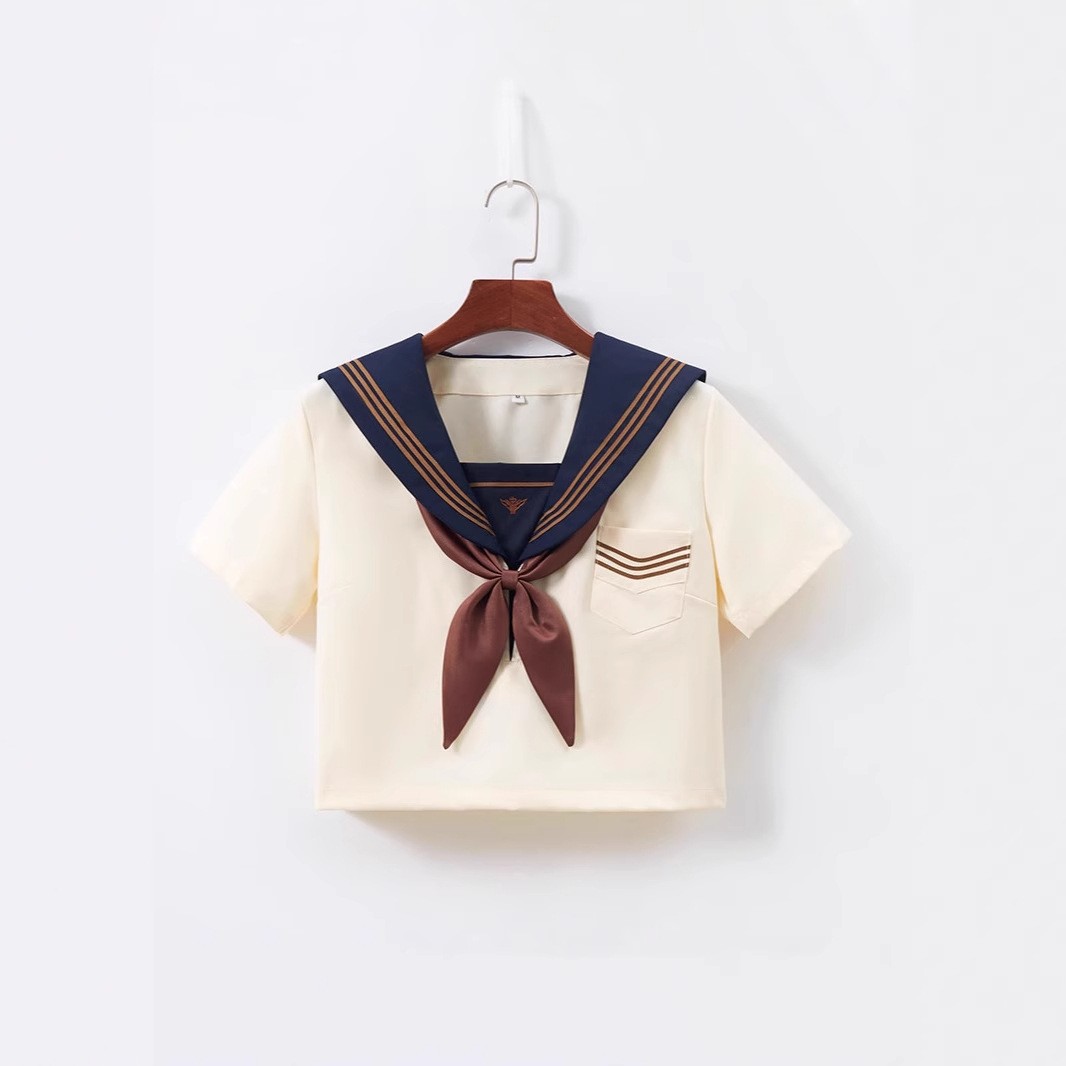 工厂代发包售后黄三本茶羽中jk制服水手服jk校供感jk套装jk百褶裙