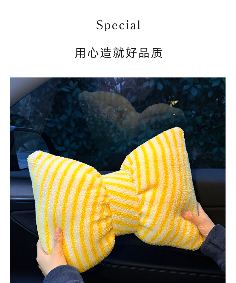 Car Lumbar Support for Driving, Main Driver's Seat Lumbar Support, Lumbar Pillow, Car Backrest Cushion for Long Sitting