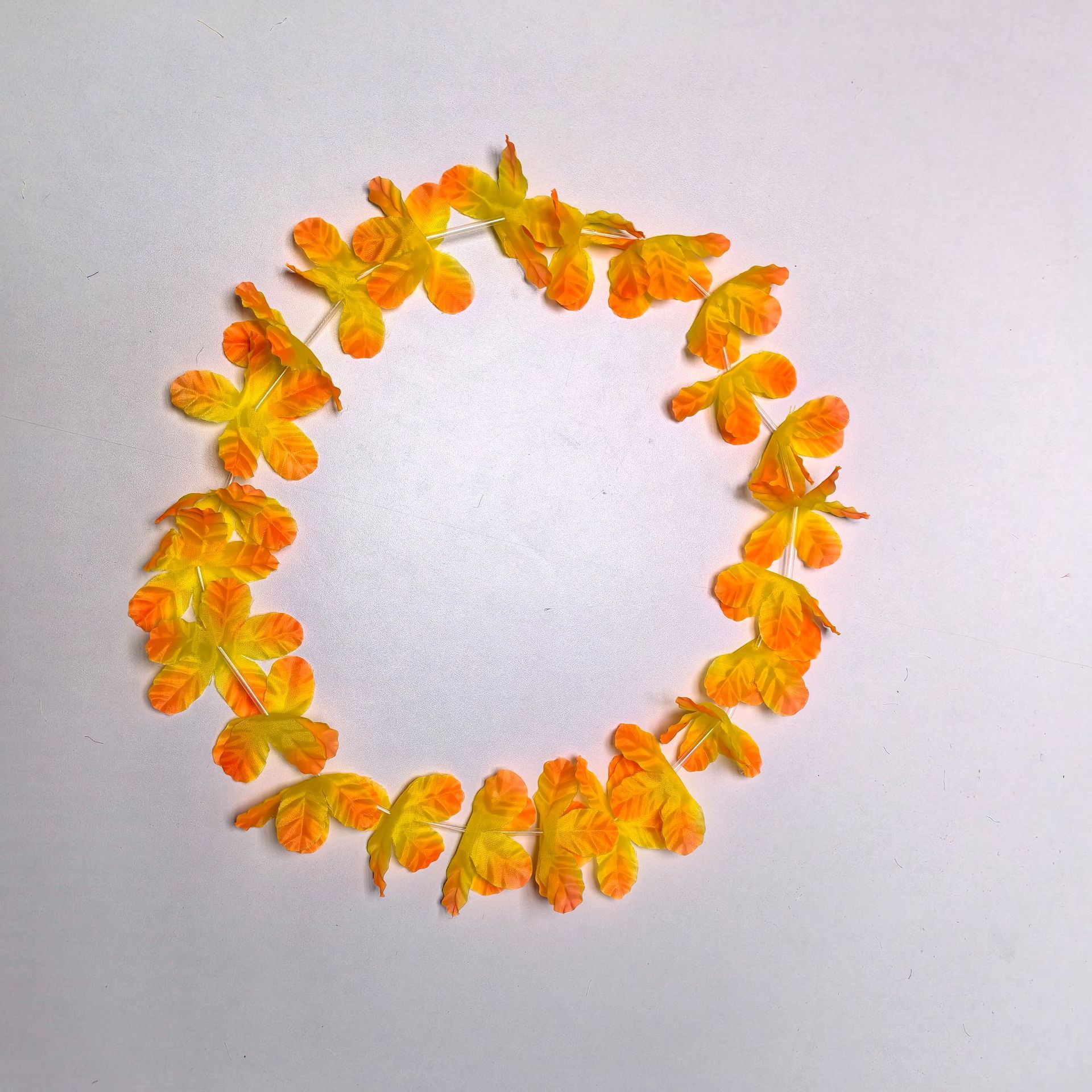 Simulación de guirlandas hawaianas colgantes de color 24 piezas de guirlandas cascada longitud de 100 cm guirlandas fiesta