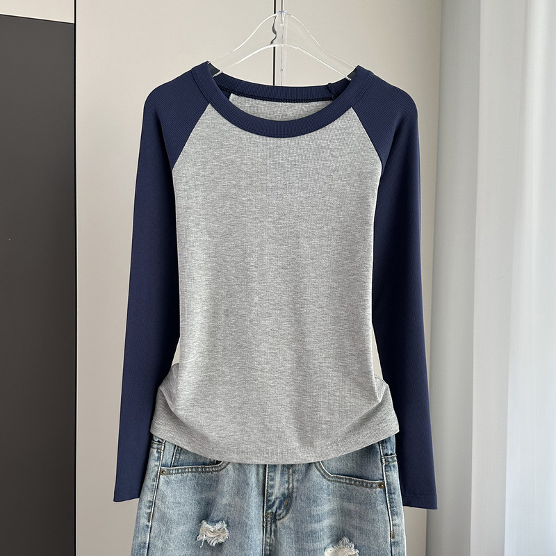 2025 New Spring and Autumn Thin Inner Long Sleeve T-Shirt Modal Threaded Base Shirt Women's Winter Slim Shirt 2025 New Spring and Autumn Thin Inner Long Sleeve T-Shirt Modal Threaded Base Shirt Women's Winter Slim Shirt