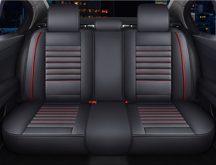 Full Leather Car Seat Cushion Four Seasons Universal Full Surround