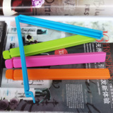 Обновление Creative Food Creating Tea Leaf Clip 9 см. Пластиковый запекающий зажим для печати логотип Слово Маленький подарок оптом