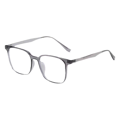 New Anti-blue light Natural Face Frame Glasses for Myopia - Men and Women, Model 88023, Plug-in Flat Lens Frame - Factory Wholesale