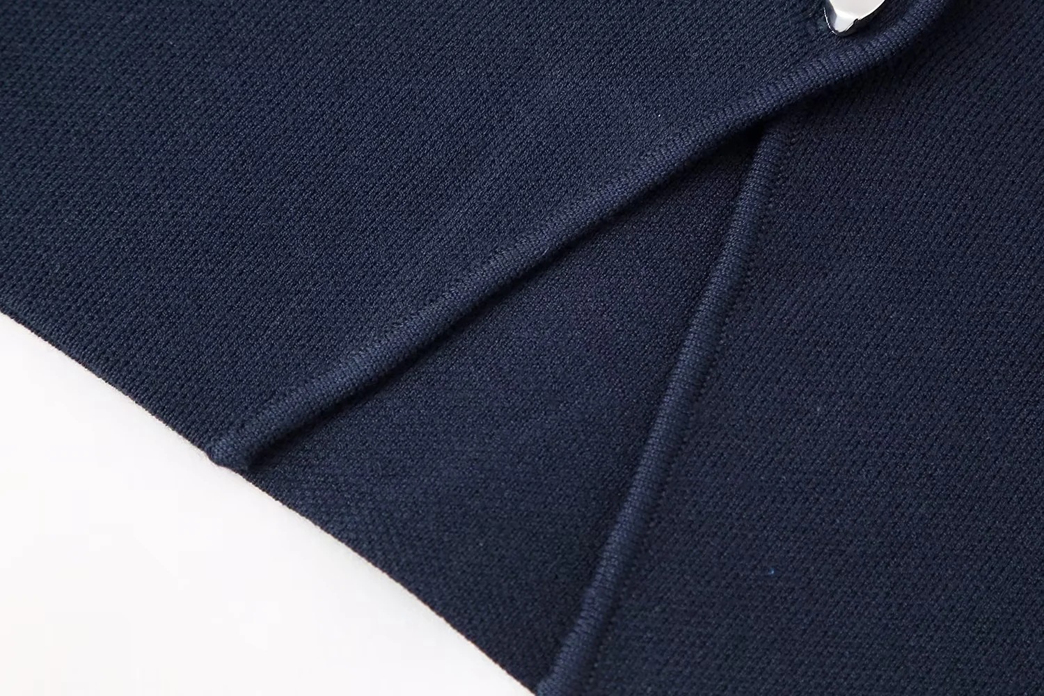 Women's clothing 2024 summer new casual style button up short knit sweater_voghion.com