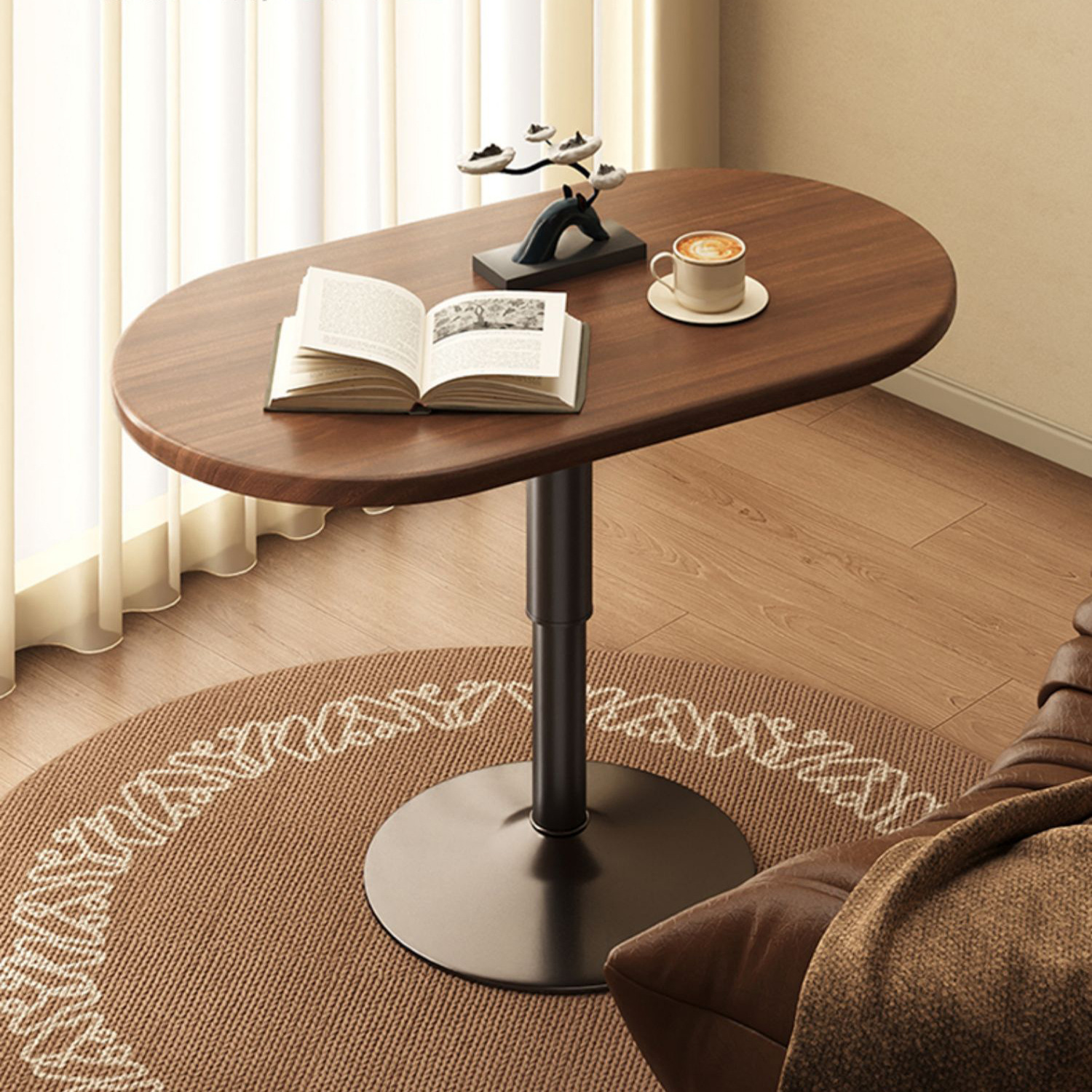 Wholesale Adjustable Bedside Table, Movable Computer Table, Home Desk, Bedroom Workbench, Living Room Sofa Side Table, Study