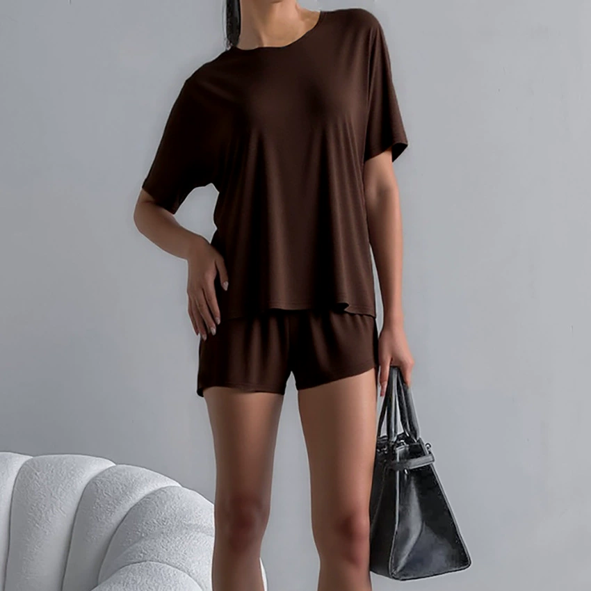 (Cross-border trading), летняя Knitted comfortable pijama, мягкий комплект, европейский стиль