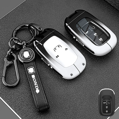 Suitable for the Old 9.5: Static Rod/Key Bag - n-type-leather-buckle-black-and-white