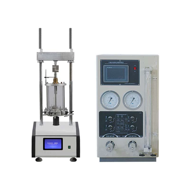 Австрийский испытательный прибор автоматического типа деформации трехосный прибор Геотехнические испытания трехосный инструмент сдвига пор гидравлическая консолидация дренажа