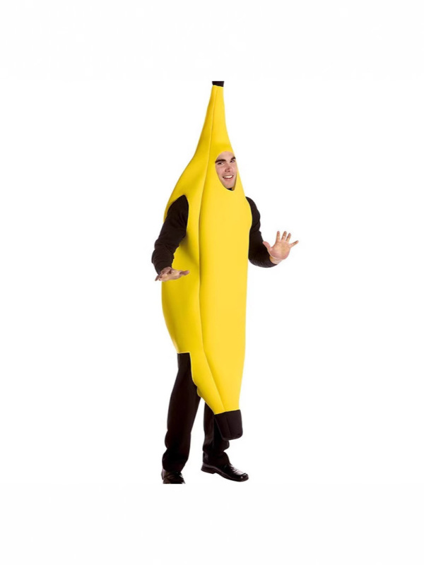 Cos大きいバナナの服はハロウィンの子供の大きいバナナの服を歩いています。|undefined