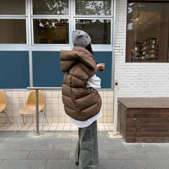馬甲の女性の起爆金2024の新型白鴨絨毛ネットのネットの赤い金の外は洋気の高い襟の袖なしのカン肩の高級な馬の挟みを着ます。