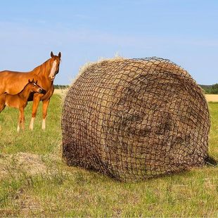 Round hay net 5cm hole large hay bag horse cattle sheep camel livestock slow feeder horse grass net bag