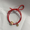 Red rope bracelet, hair rope, hair accessory, internet celebrity, Birthday gift