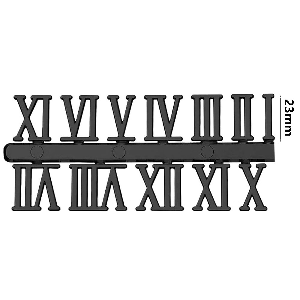 국경 간 뜨거운 판매 시계 디지털 행 DIY 로마 디지털 디지털 행 크리에이티브 시계 디지털 골드 실버 블랙 트라이 컬러