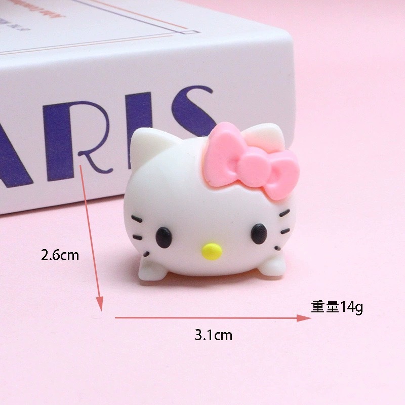 Sanrio, cartoon decorations, three dimensional doll, DIY, in 3d format