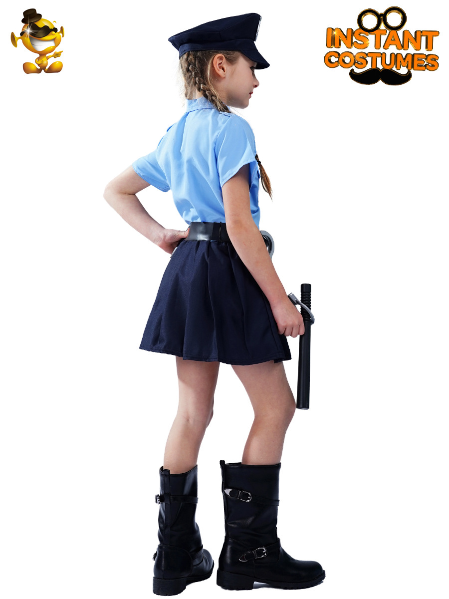 Los niños de Halloween se visten traje Cosplay chica niñas uniforme Delgado distribución al por mayor
