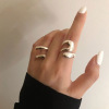 Retro brand ring hip-hop style, universal jewelry, European style, punk style