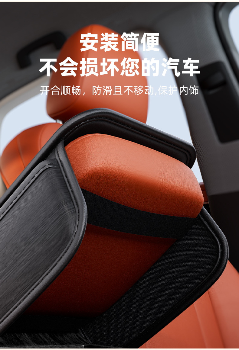 Car Armrest Box Heightening Pad, Central Memory Foam Pillow Protective Cover, Storage, Extended Elbow Rest, Height Increase
