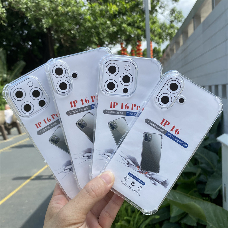 四角防摔手机壳气囊透明TPU适用VIVO Y300i 5G国内/Y39 5G国外