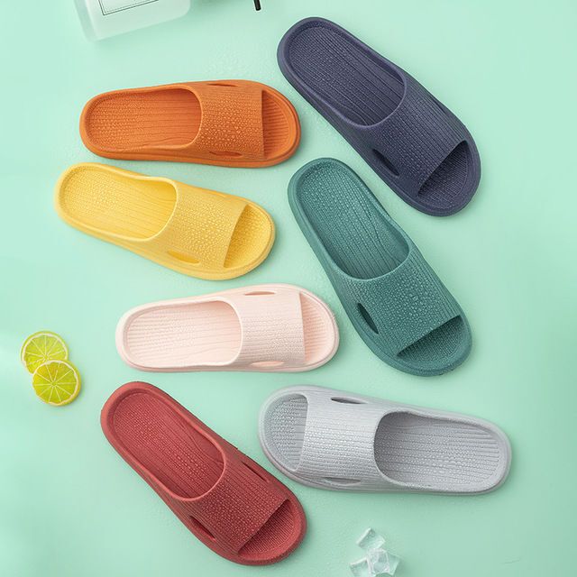 Sandals and slippers men's bath special home bathroom mute couple summer indoor and outdoor wear non-slip home women's sandals and slippers