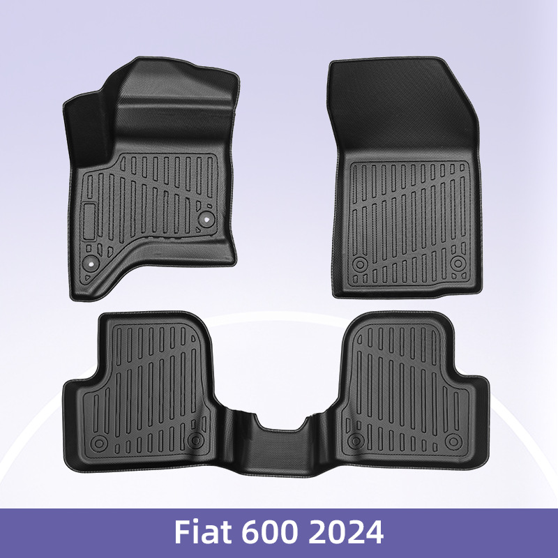 Europa para Fiat Fiat 600 híbrido 2024 3D todo el tiempo TPE cojín de pie cojín de colateral