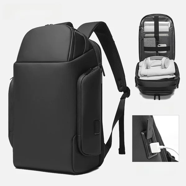Bange Backpack High-End Men's Backpack Large Capacity Business Men's Waterproof Travel Computer Backpack Cross-Border Trend