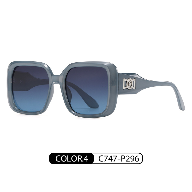 En stock gafas de sol polarizadas al por mayor tendencia de la moda gafas de sol de las nuevas mujeres TR7559 gafas de sol a prueba de sol