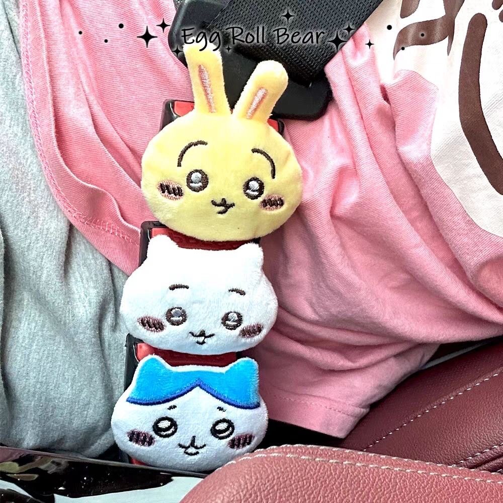 차량용 안전벨트 버클 삽입형 인형 장식 클립