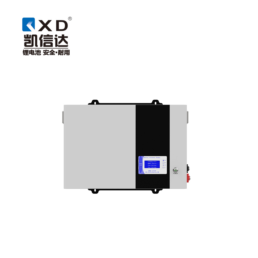 壁挂式家庭储能磷酸铁锂电池 5Kwh 48V100Ah