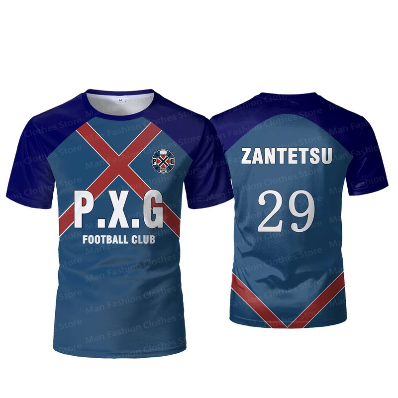 P.X.Gブルーロック日本アニメユニフォームサッカーユニフォームNo.9リンシドウコスプレtシャツ|undefined